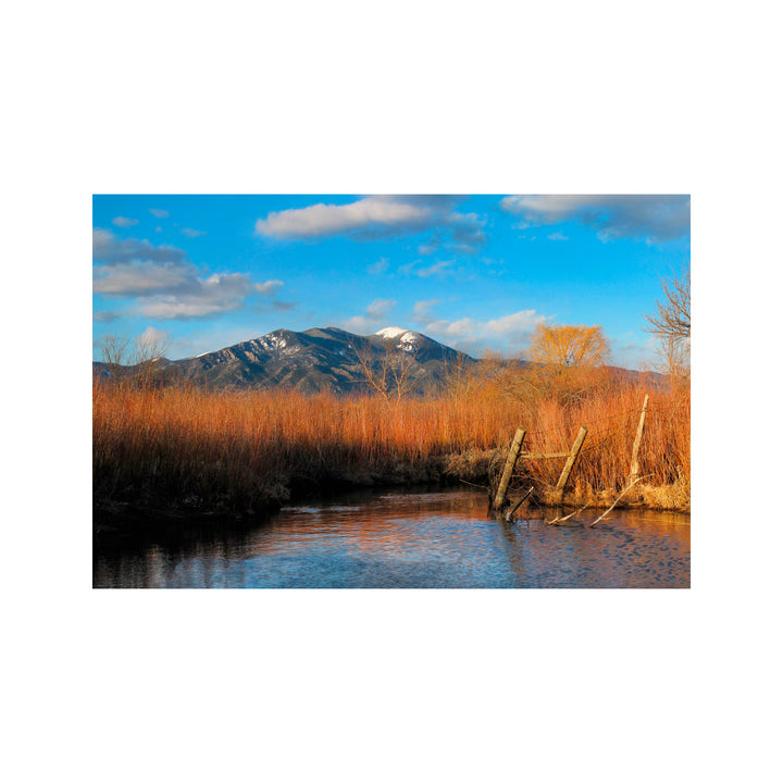 "Ranchitos Pond" Acrylic Wall Art