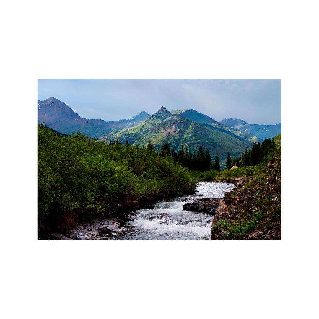 "Slate River" Acrylic Wall Art
