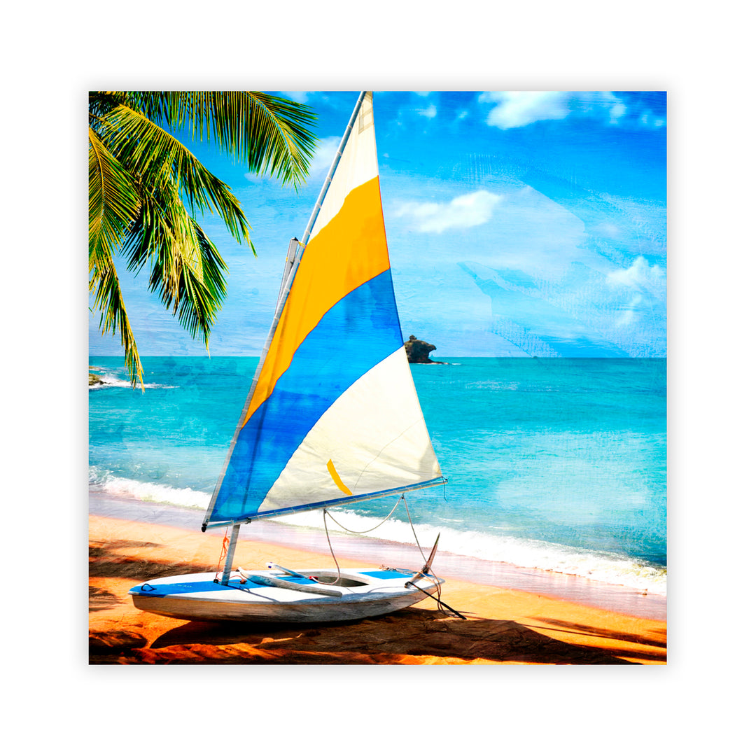 "Off to Sea II" Acrylic Wall Art