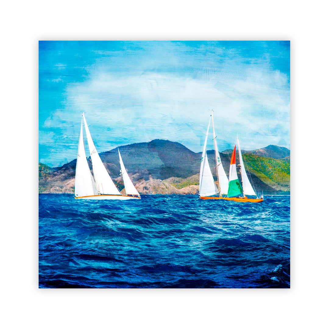 "Off to Sea III" Acrylic Wall Art