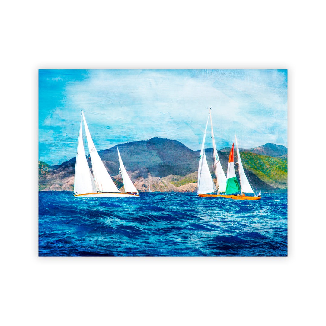 "Off to Sea III" Acrylic Wall Art