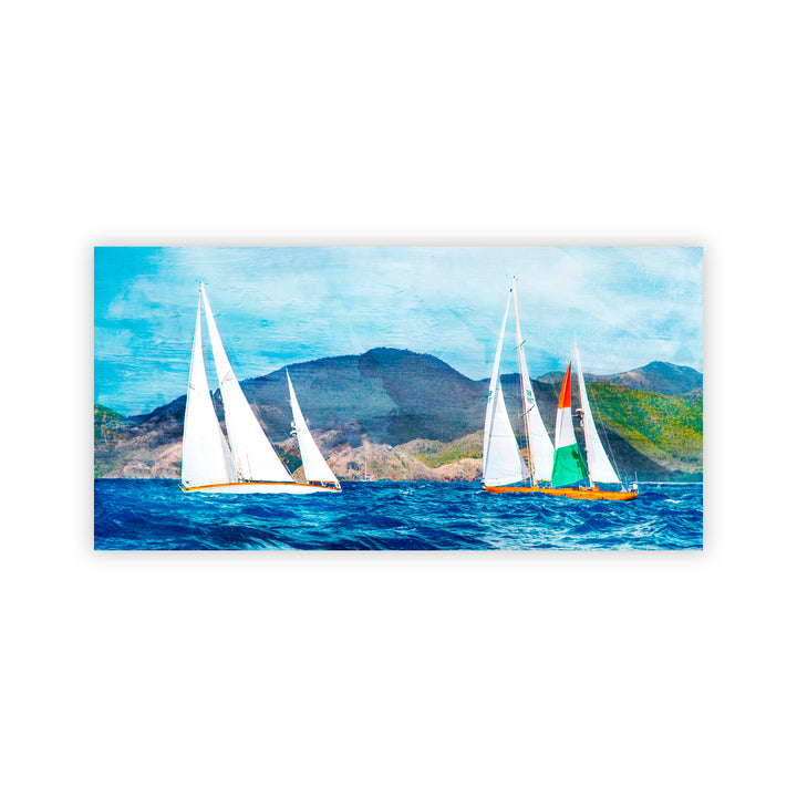 "Off to Sea III" Acrylic Wall Art