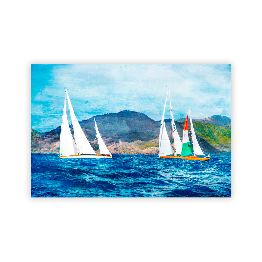 "Off to Sea III" Acrylic Wall Art