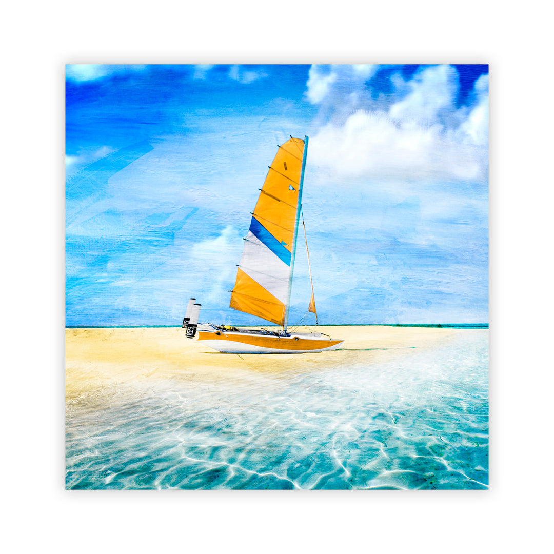 "Off to Sea VI" Acrylic Wall Art