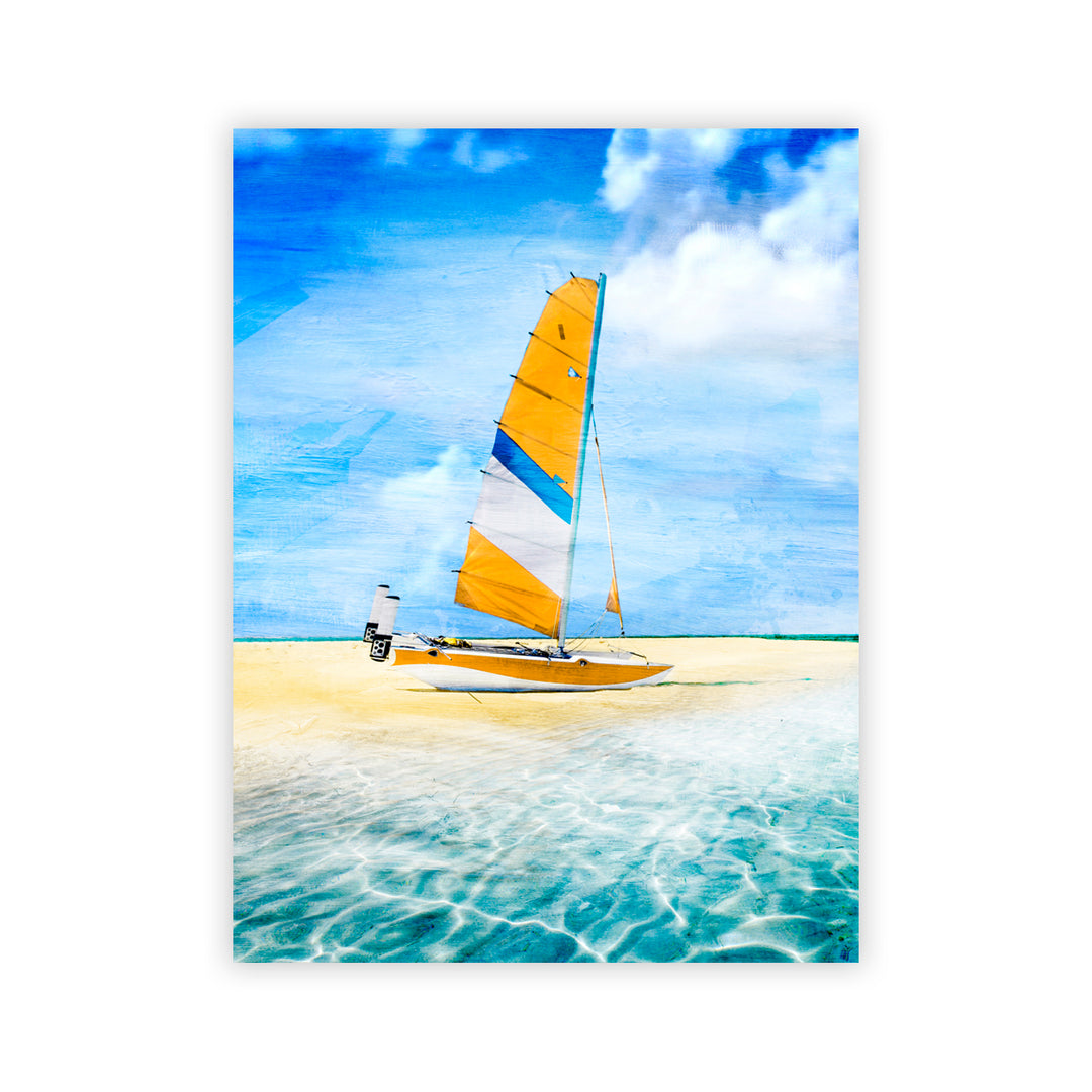 "Off to Sea VI" Acrylic Wall Art