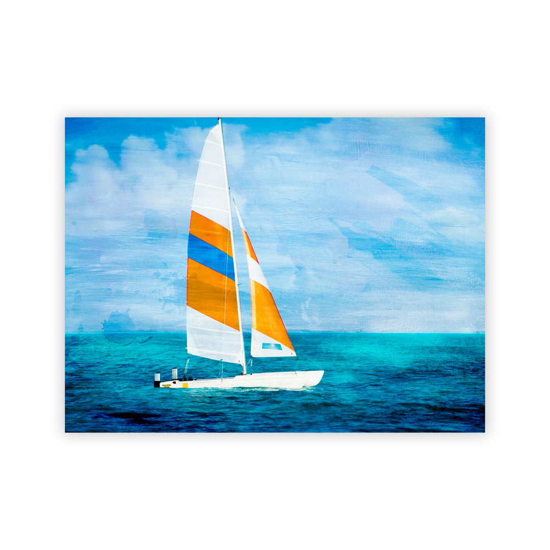 "Off to Sea IX" Acrylic Wall Art