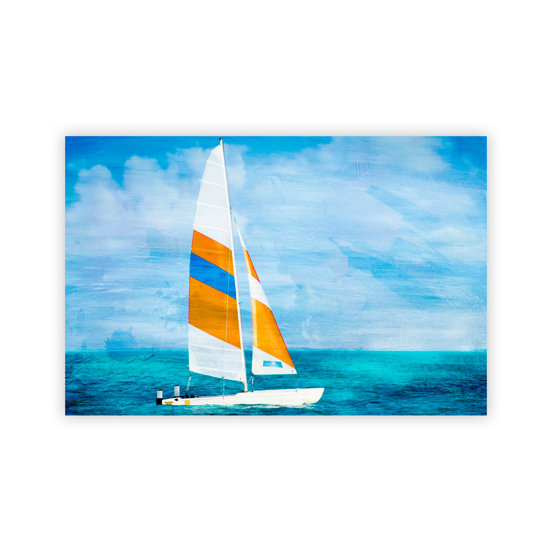 "Off to Sea IX" Acrylic Wall Art