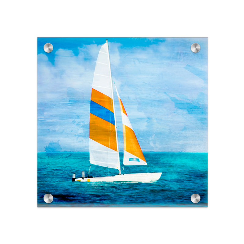 "Off to Sea IX" Acyrlic Wall Art