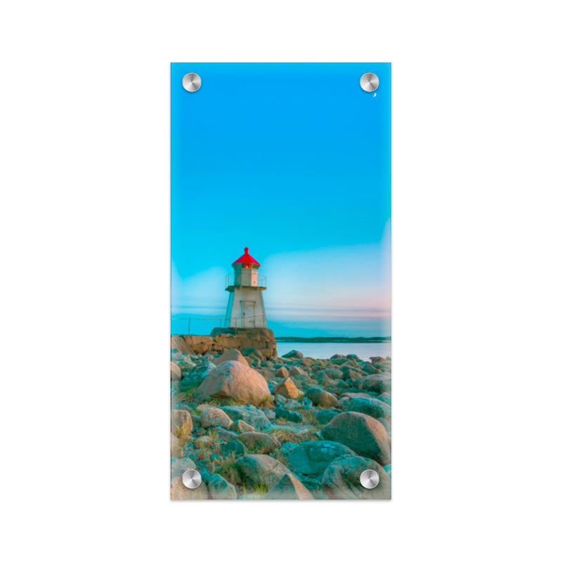 "Beacon by the Shore" Acyrlic Wall Art