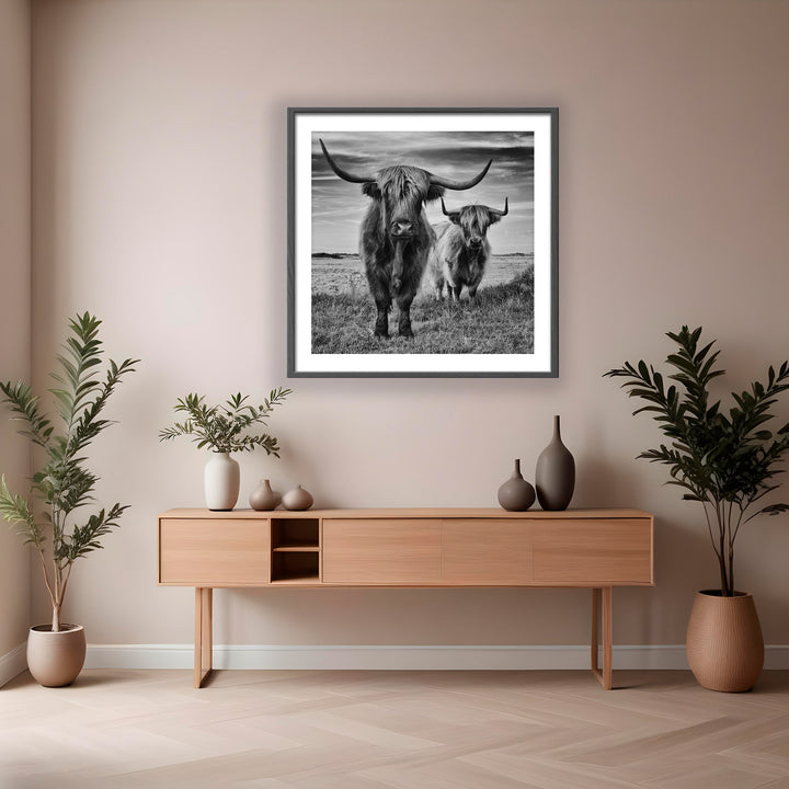 "Highlands" Framed Print Wall Art