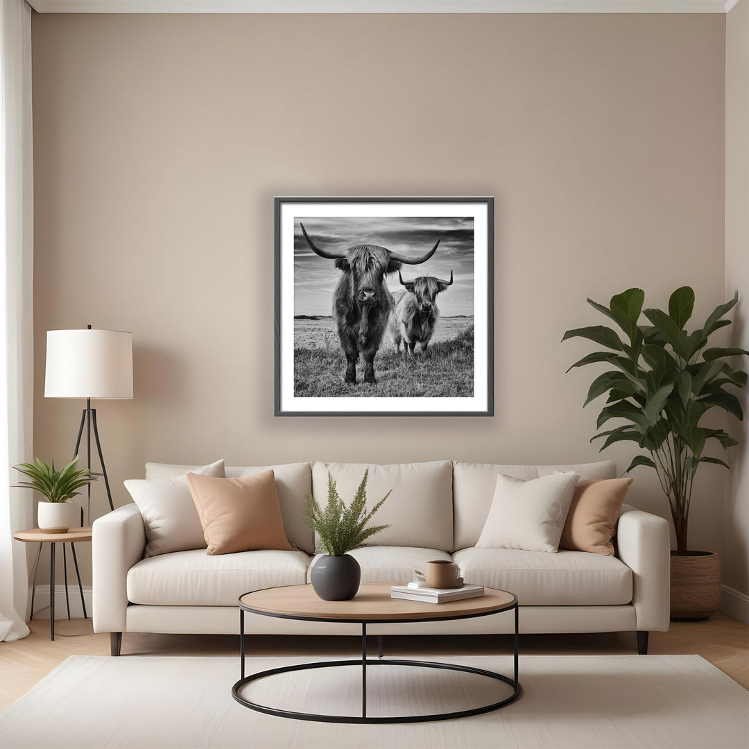 "Highlands" Framed Print Wall Art