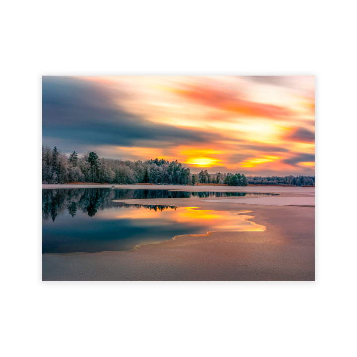 "Sunset Serenity" Acrylic Wall Art