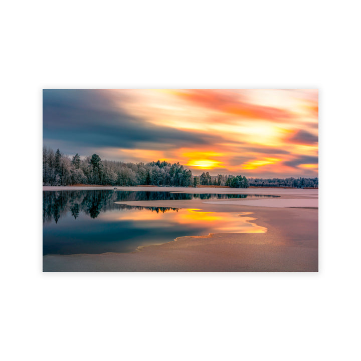 "Sunset Serenity" Acrylic Wall Art