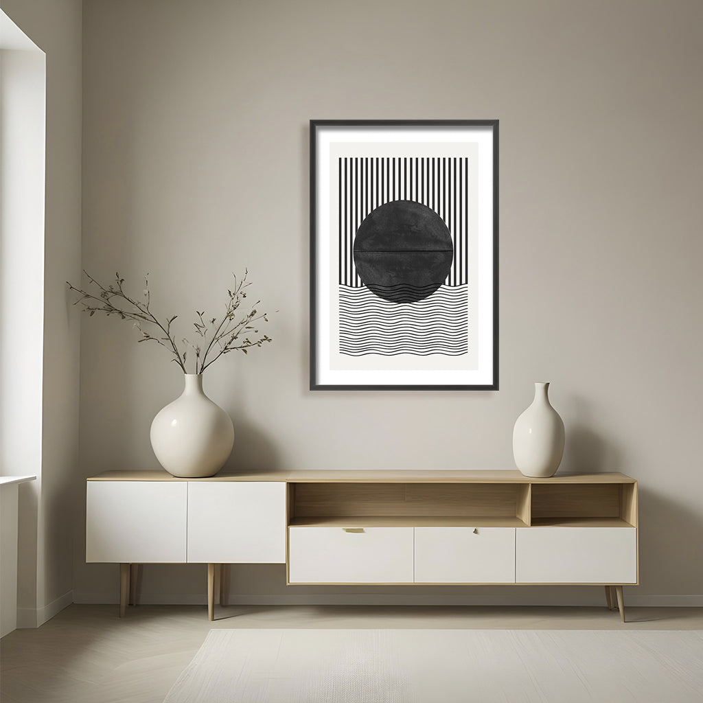 "BaB No10." Framed Print Wall Art