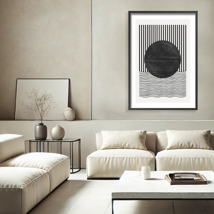 "BaB No10." Framed Print Wall Art