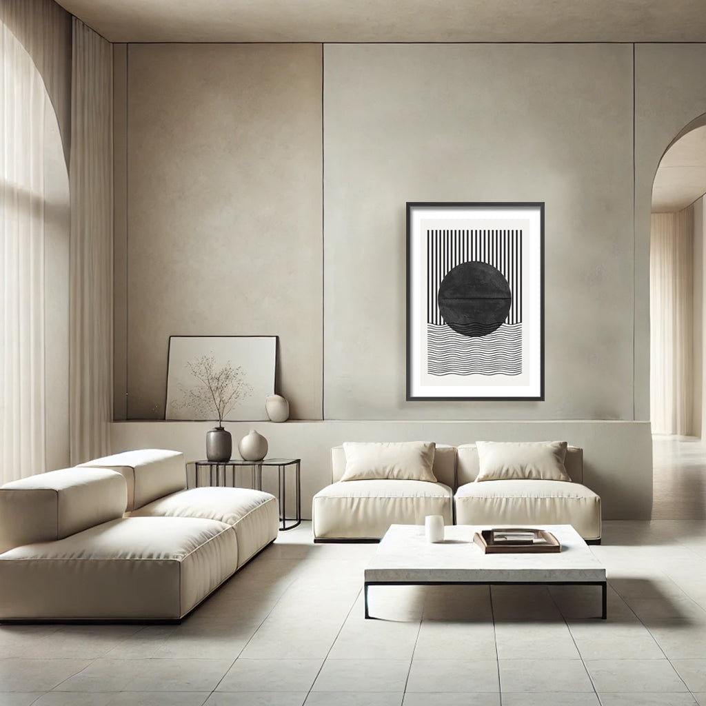 "BaB No10." Framed Print Wall Art