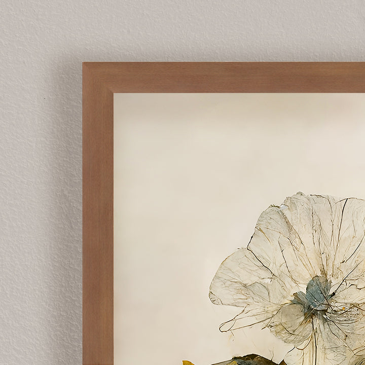 "Beautiful Dry Flowers" Framed 3-Piece Wall Art Set