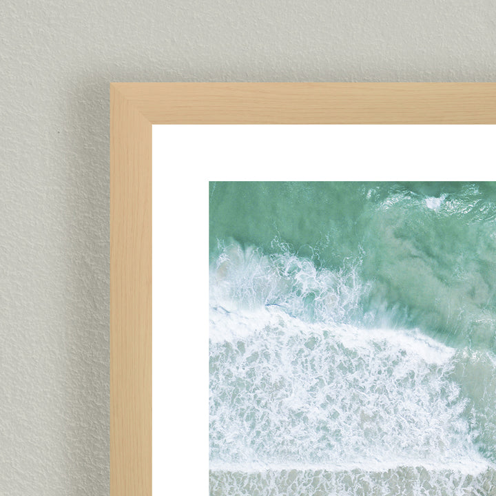 "Summer Beach" Framed Print Wall Art
