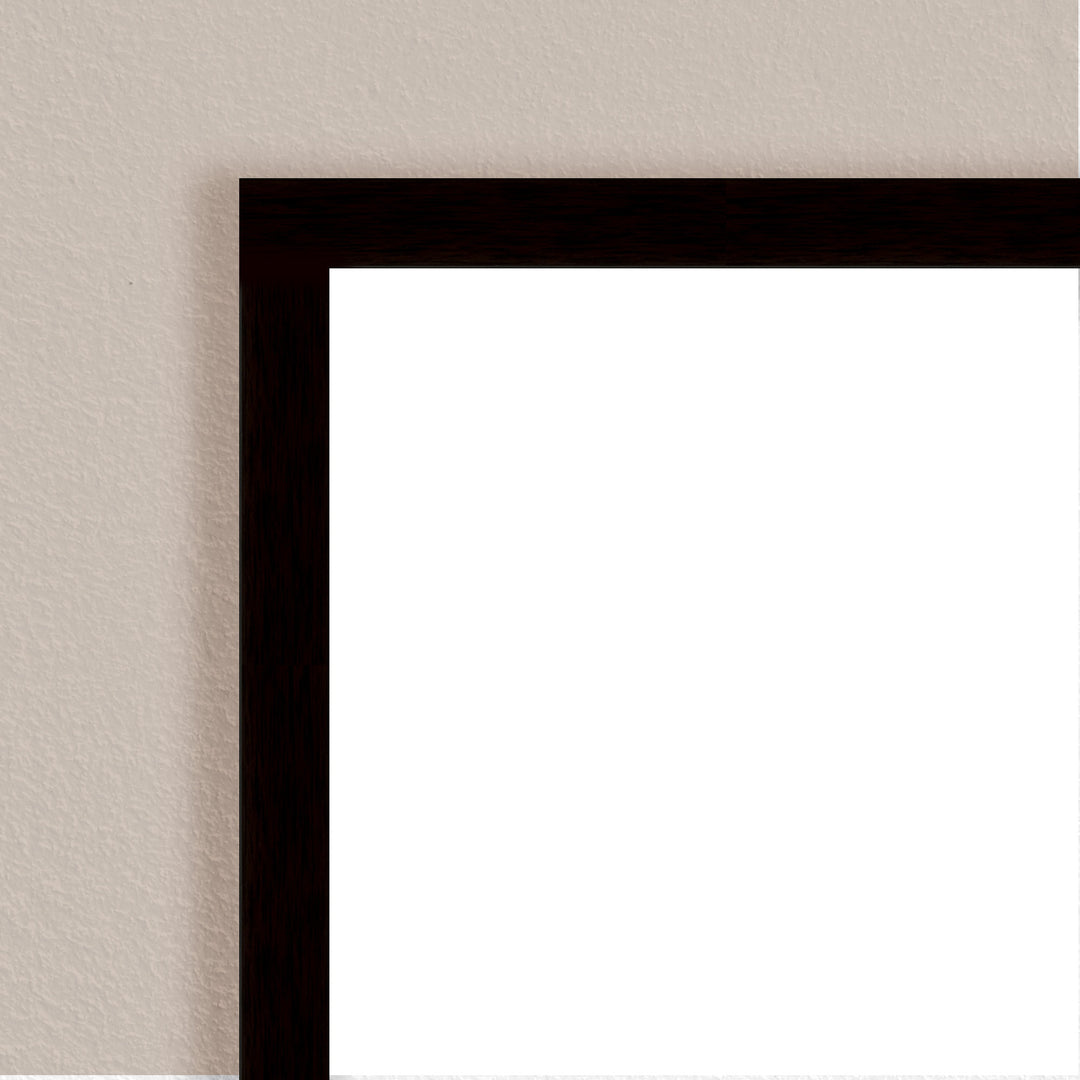 "Peeking Cow" Framed Print Wall Art