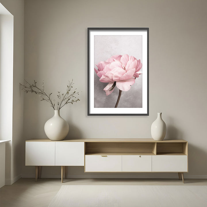 "Peony" Framed Print Wall Art