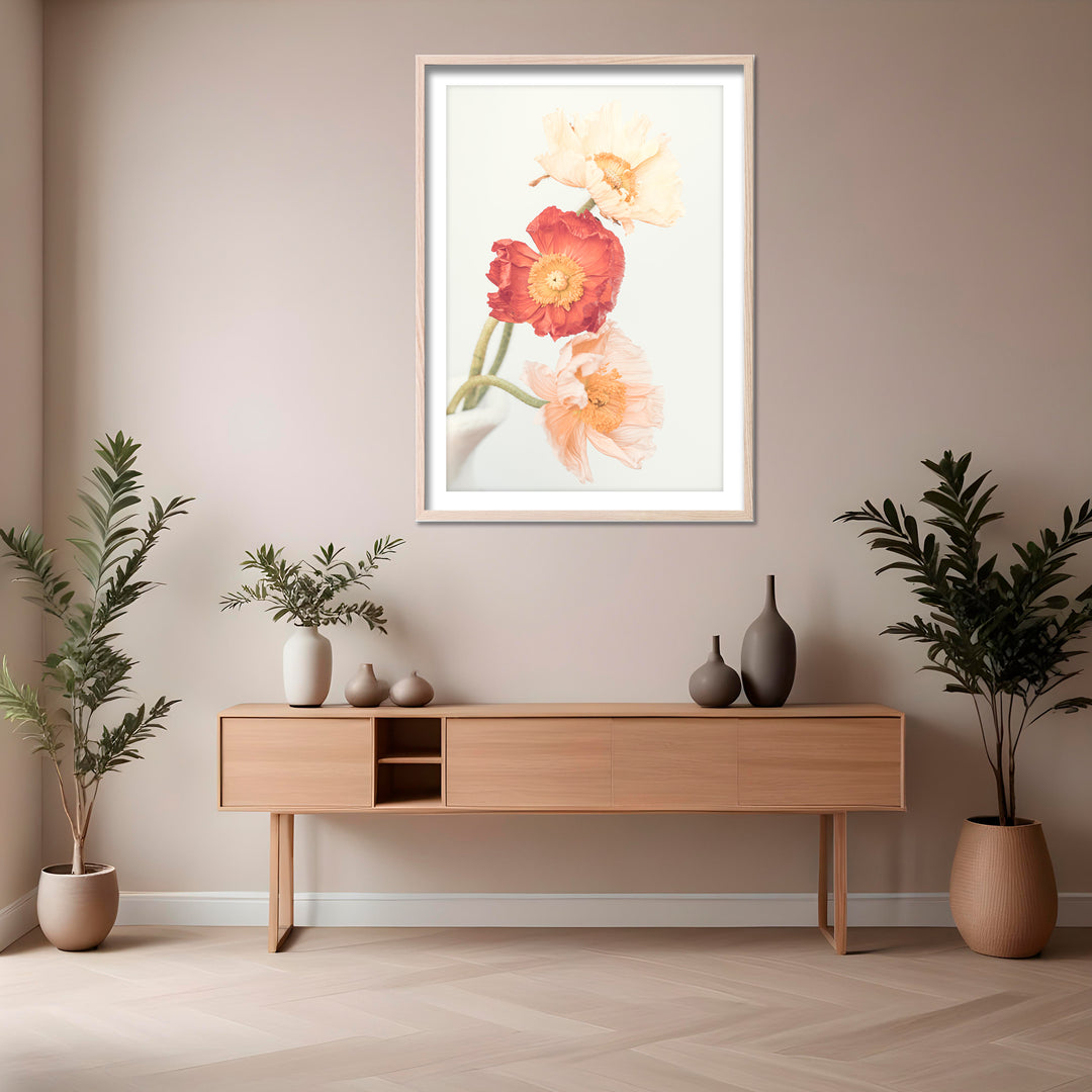 "Poppies" Framed Print Wall Art