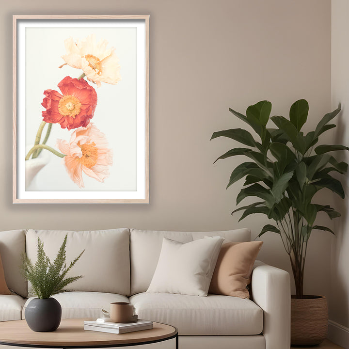 "Poppies" Framed Print Wall Art