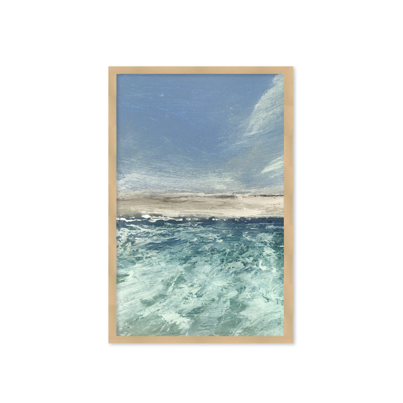 "Voyagers" Framed Textured Wall Art