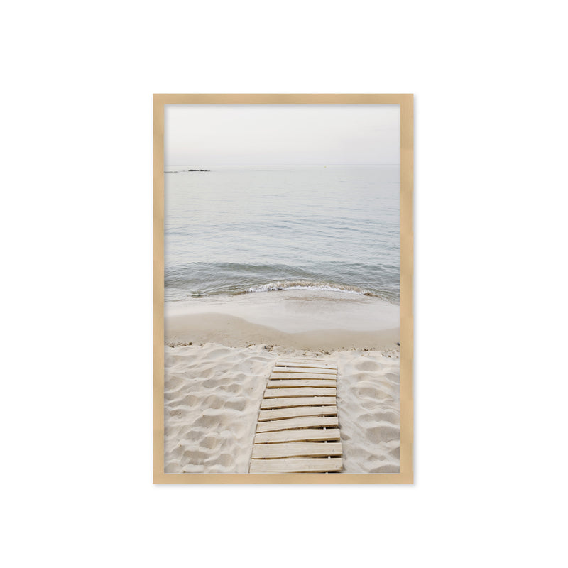 "To the sea" Framed Textured Wall Art