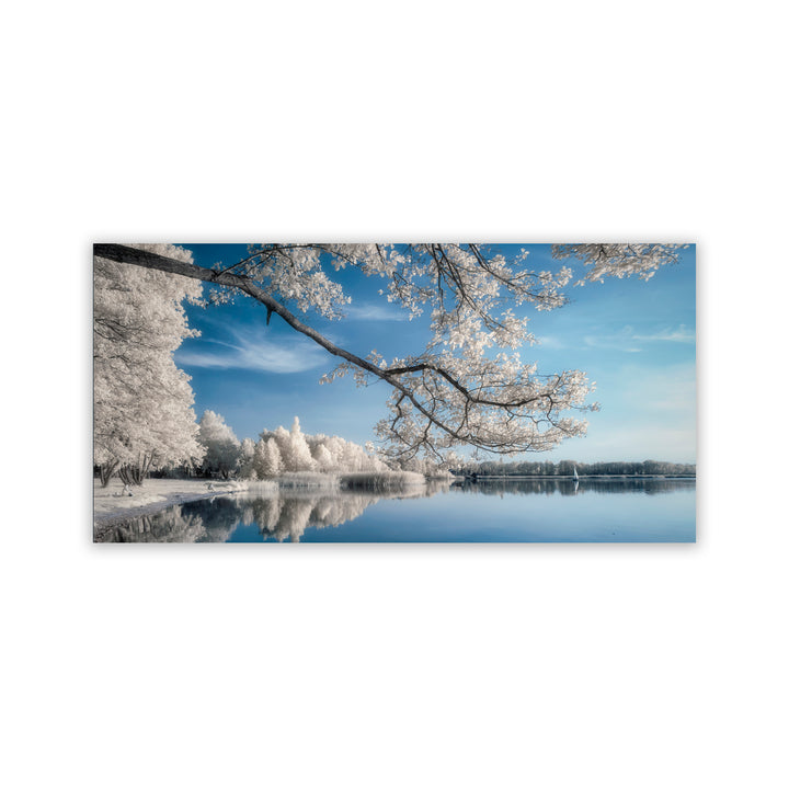 "Frozen Reflection" Acrylic Wall Art
