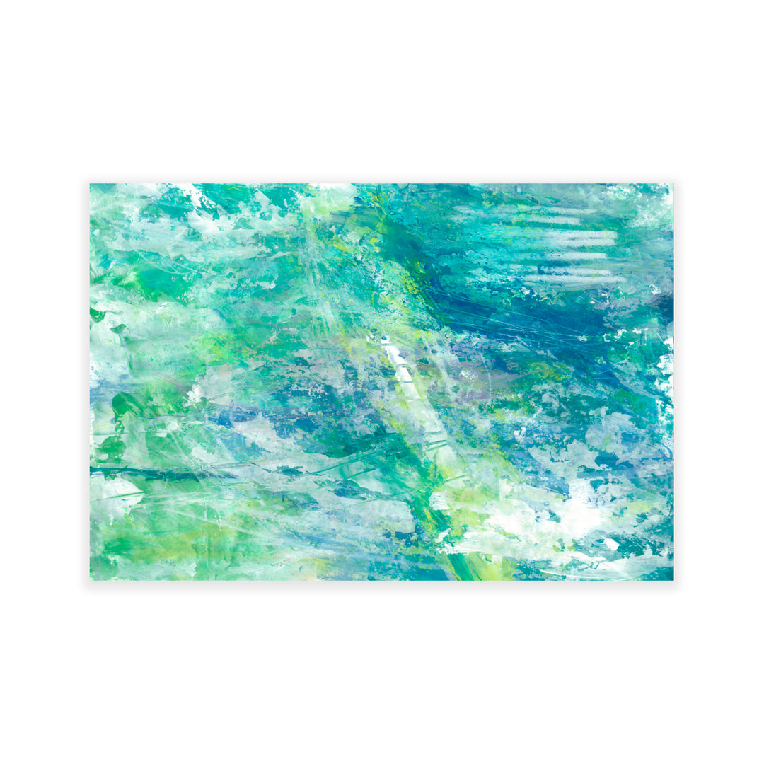 "Cool Aqua Ocean Reef" Acrylic Wall Art