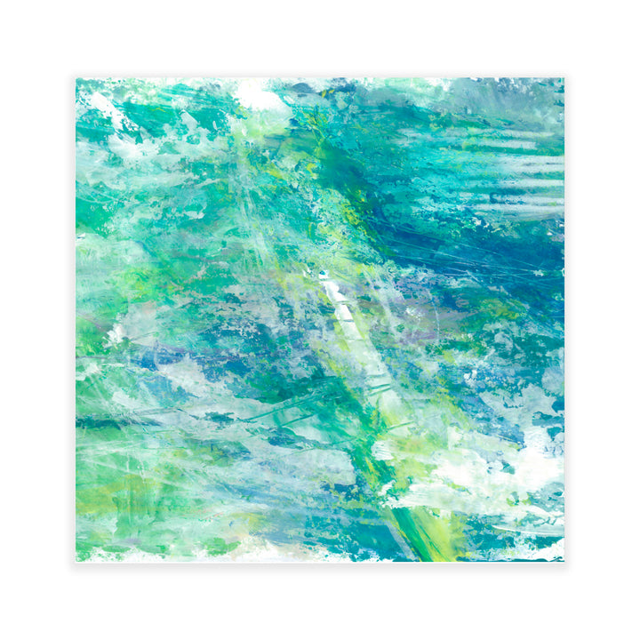 "Cool Aqua Ocean Reef" Acrylic Wall Art