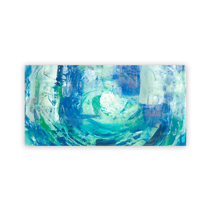 "Calming Blue Spa" Acrylic Wall Art