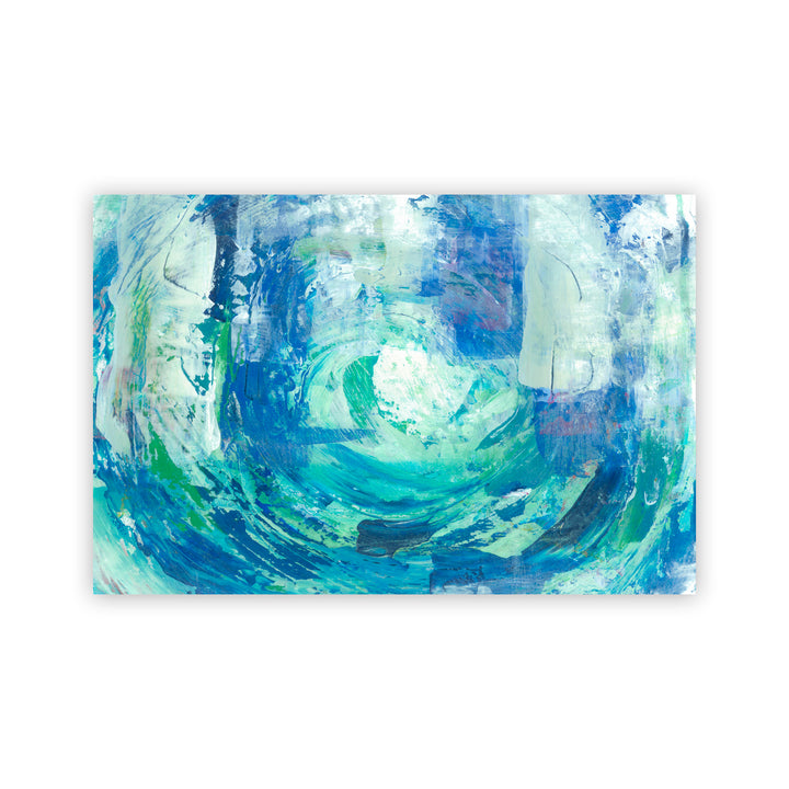 "Calming Blue Spa" Acrylic Wall Art