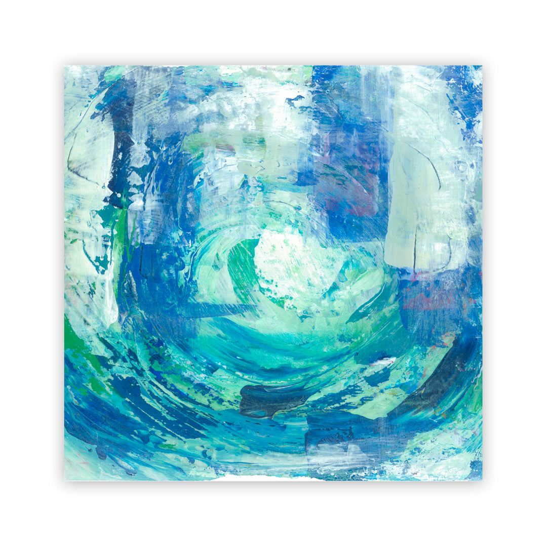 "Calming Blue Spa" Acrylic Wall Art