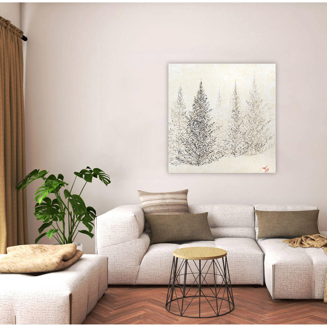"Monoscape III" Canvas Wall Art By Karen Biery