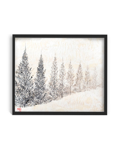 "Monoscape IV" Canvas Wall Art By Karen Biery
