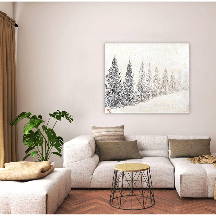 "Monoscape IV" Canvas Wall Art By Karen Biery