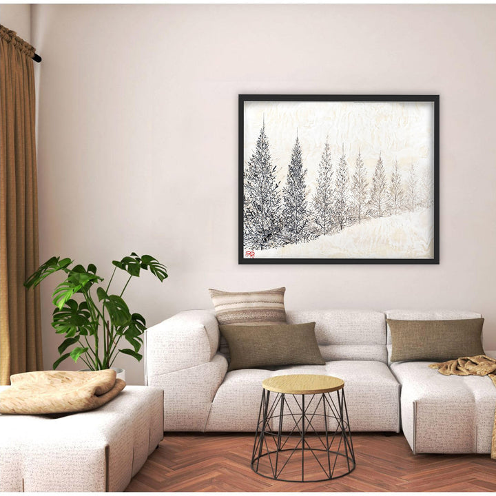 "Monoscape IV" Canvas Wall Art By Karen Biery
