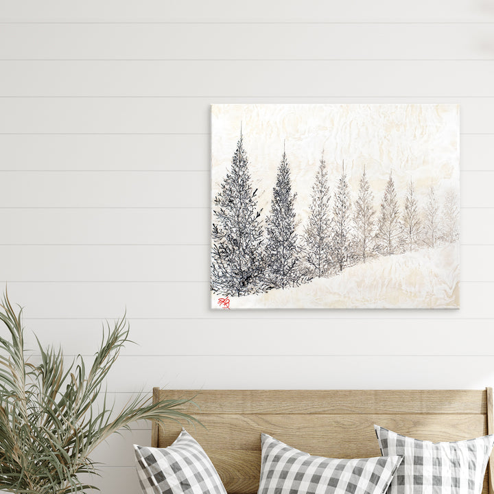 "Monoscape IV" Canvas Wall Art By Karen Biery