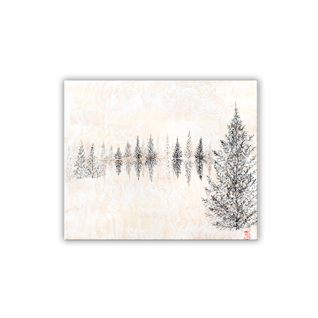"Monoscape V" Canvas Wall Art By Karen Biery