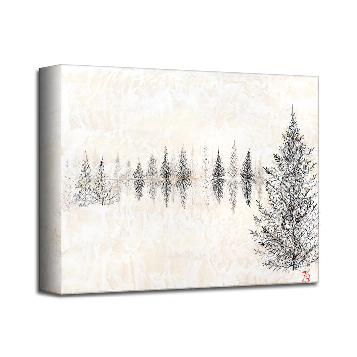 "Monoscape V" Canvas Wall Art By Karen Biery