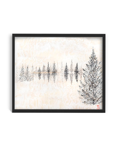 "Monoscape V" Canvas Wall Art By Karen Biery