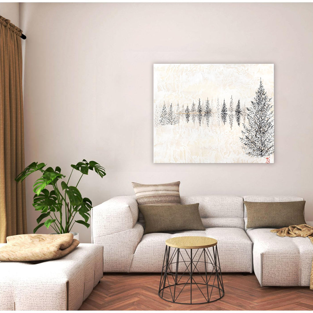 "Monoscape V" Canvas Wall Art By Karen Biery
