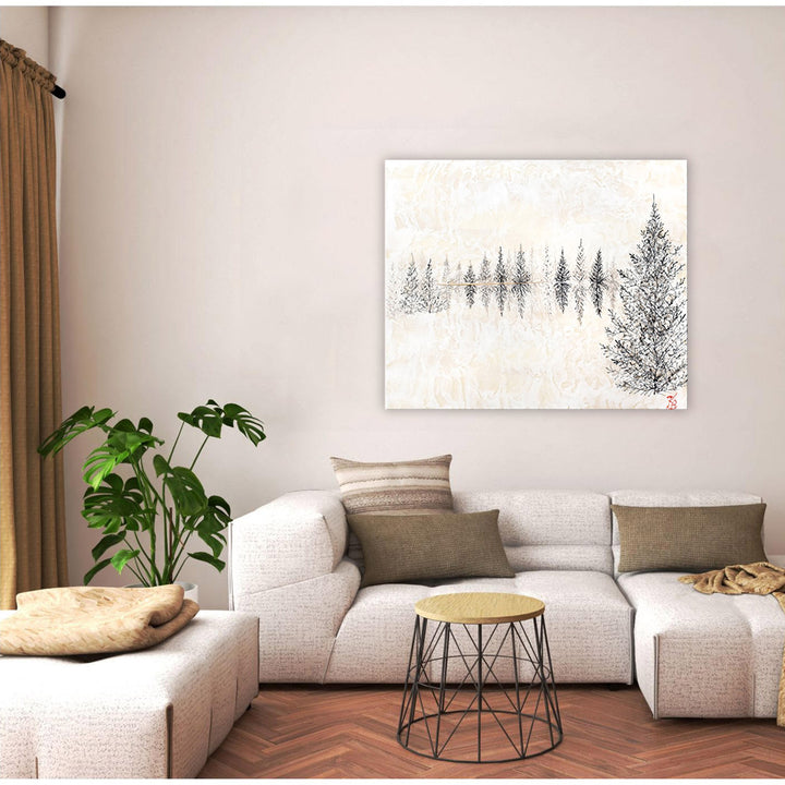 "Monoscape V" Canvas Wall Art By Karen Biery