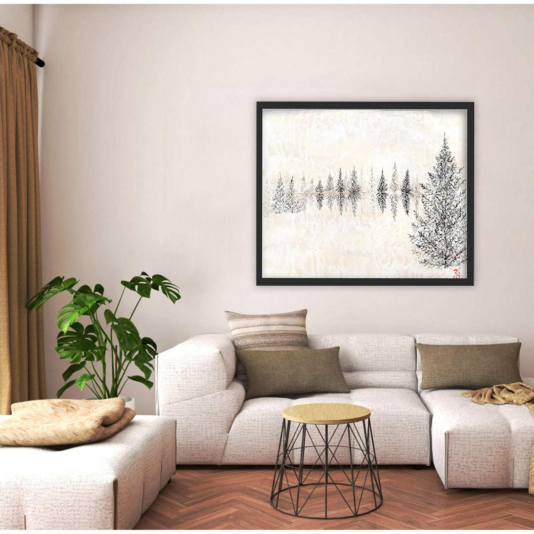 "Monoscape V" Canvas Wall Art By Karen Biery
