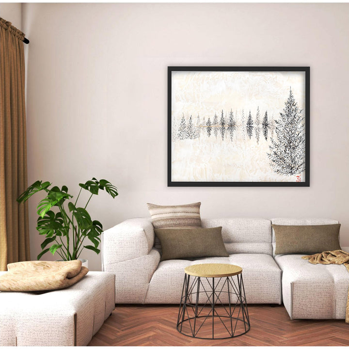 "Monoscape V" Canvas Wall Art By Karen Biery