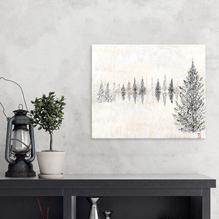 "Monoscape V" Canvas Wall Art By Karen Biery