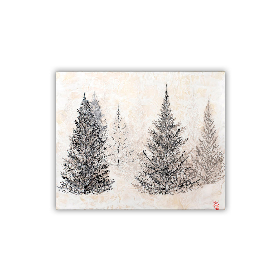 "Monoscape VI" Canvas Wall Art By Karen Biery
