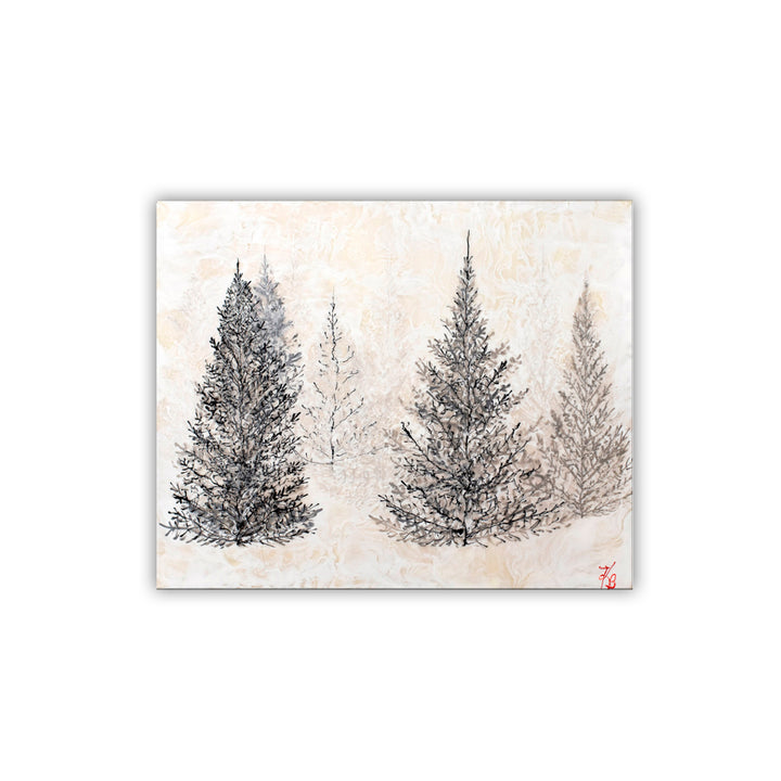 "Monoscape VI" Canvas Wall Art By Karen Biery