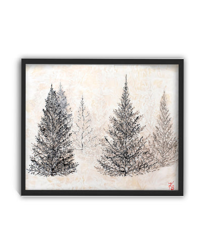 "Monoscape VI" Canvas Wall Art By Karen Biery